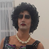 Stefan Pejic as Frank N Furter from The Rocky Horror Picture Show